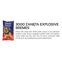 Sensas Zanęta 3000 Explosive Bremes 1kg